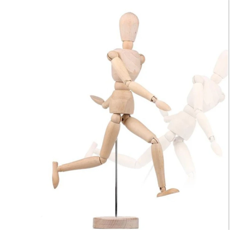 Cheap Price  handmade natural unique wooden drawing very young manikin models men