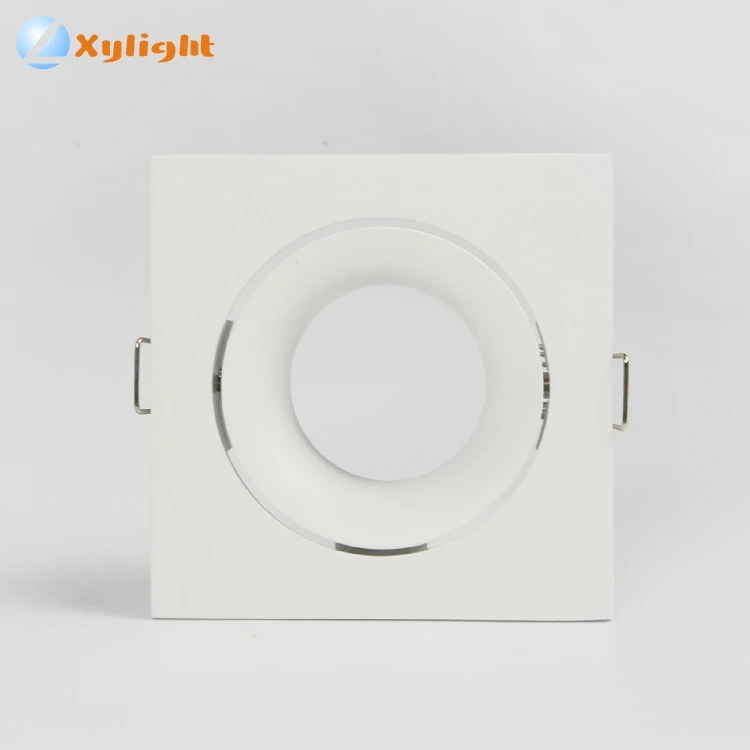 
Ceiling aluminum square 95*95 led recessed home lighting downlight lamp shell MR16 GU10 led lamp housing 