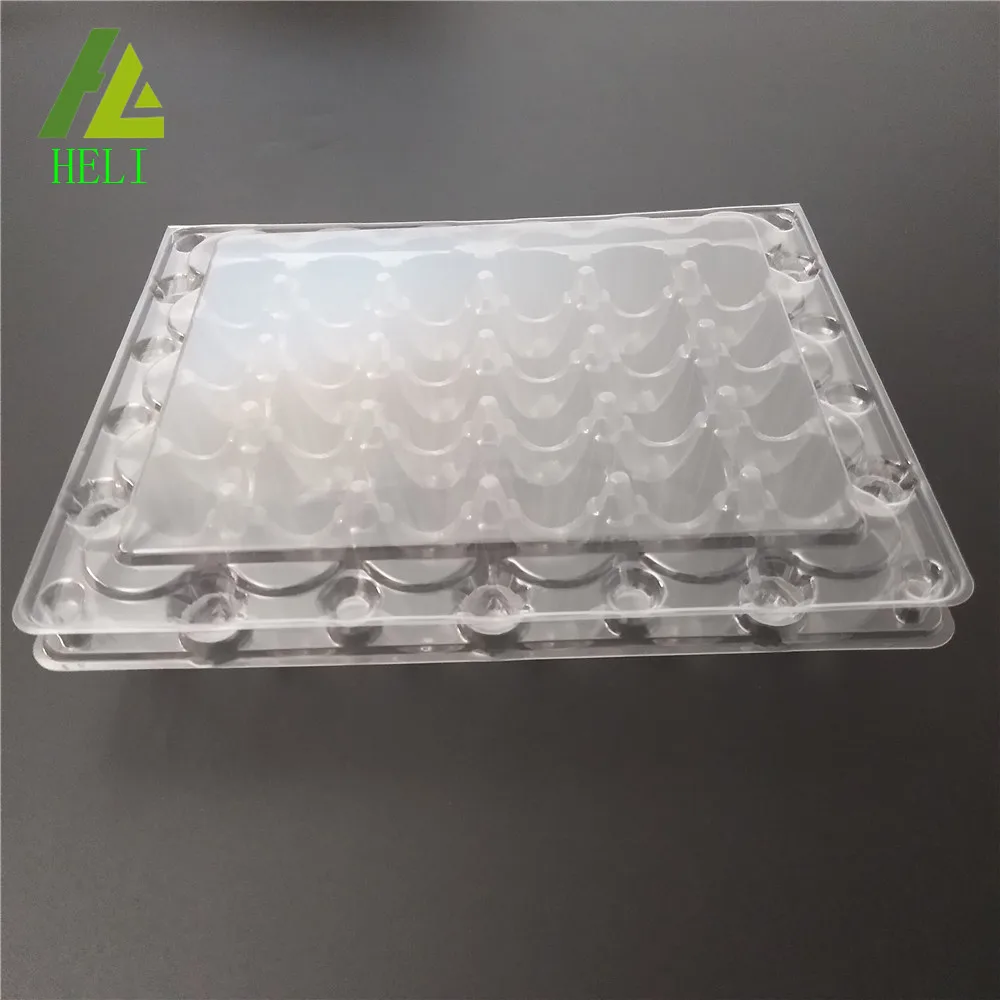 30 holes egg tray for packing and transportation plastic quail egg tray