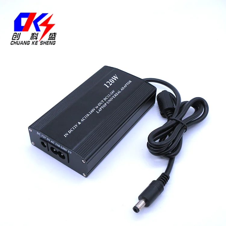 
AC 110v to 240v DC Adjustable 12V to 24V 120w Laptop Universal Power Adapter 