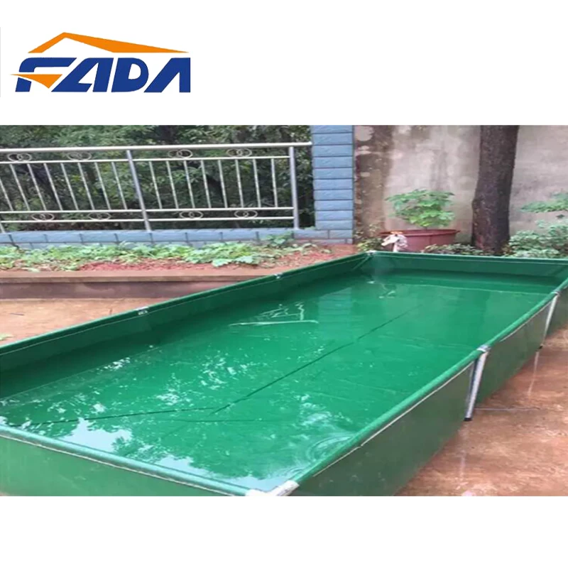 
Custom-Sized Fish Tank, Foldable PVC Tarpaulin Fish Tank 