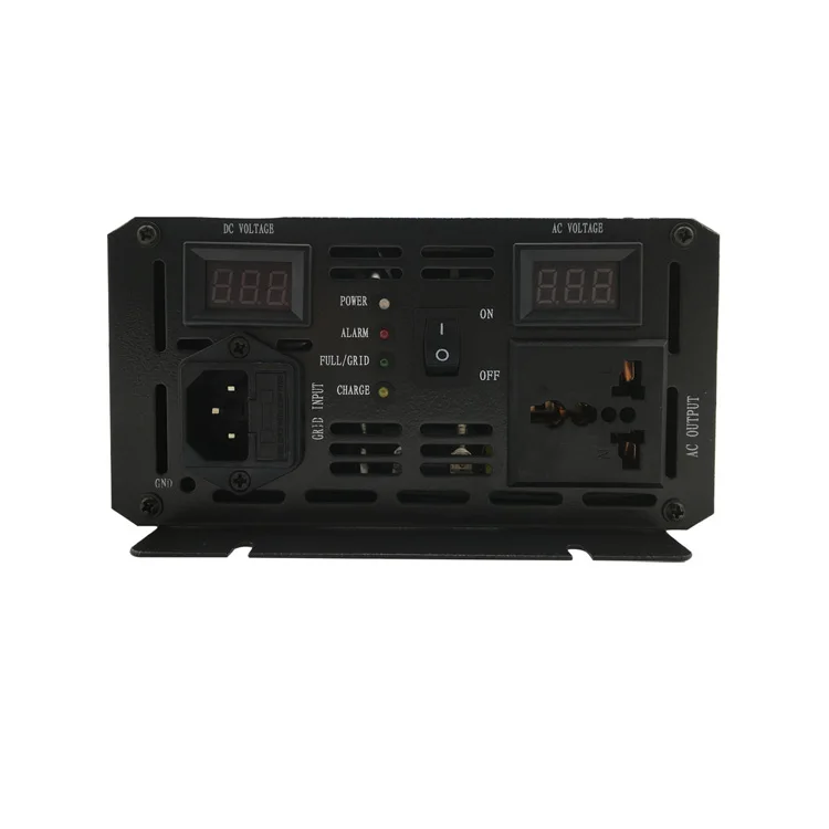 2000W 12v 220vPure Sine Wave Car Power With Charger And UPS solar panel off grid solar power system homage inverter