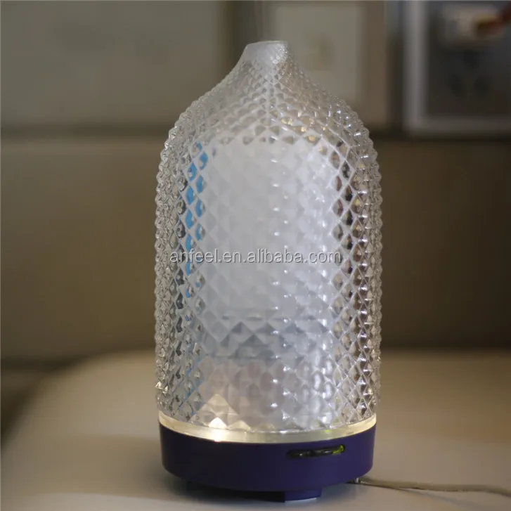 New design 120ml BEZZ humidifier glass aromatherapy essential oil diffuser