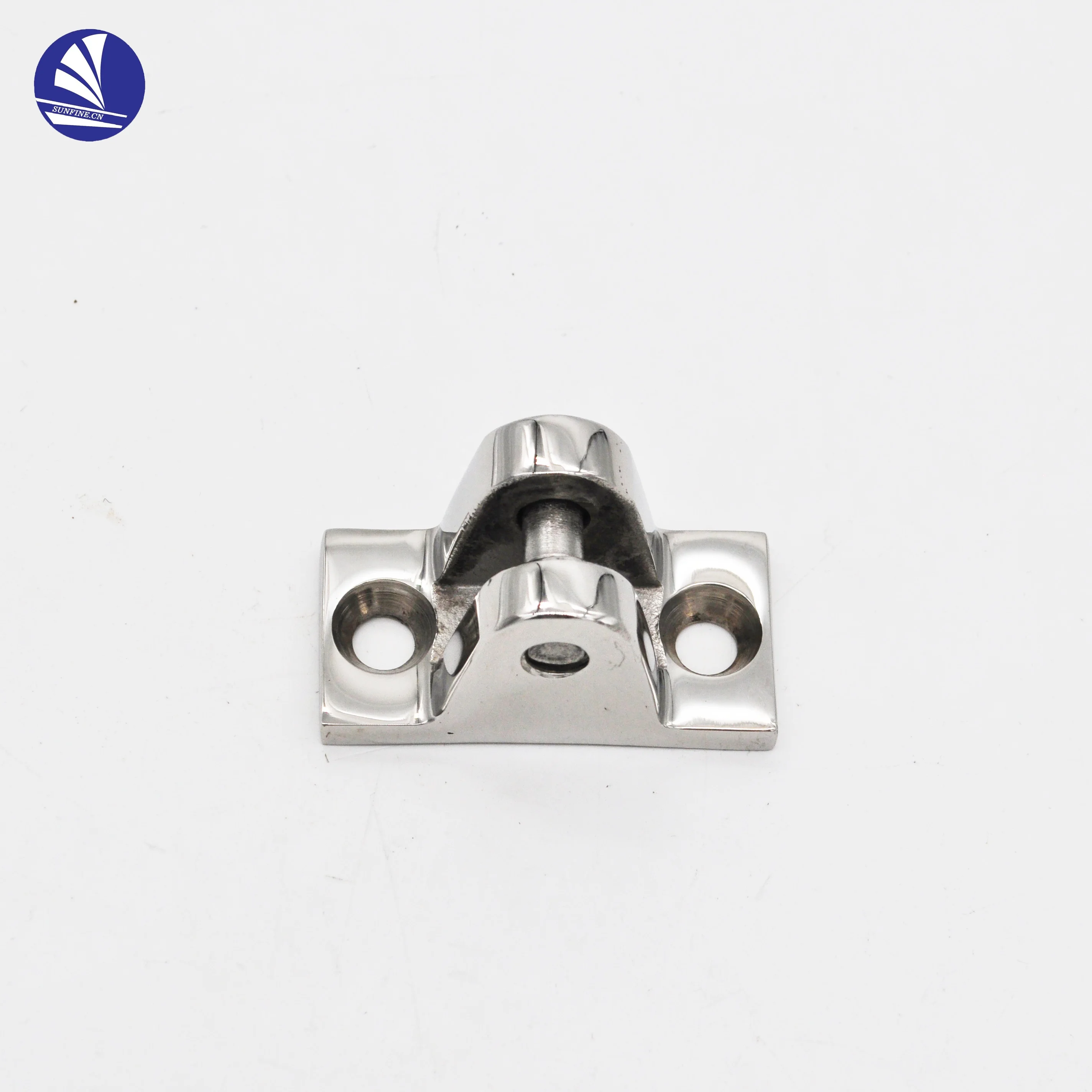 Hot Sales! Marine Boat Yacht Hardware Stainless Steel Heavy Deck Hinge Base  Top Slide quick release pins for boat bimini top