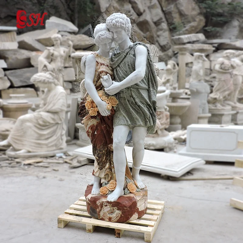 Marble Statues for Sale Life Size Outdoor Customized Size Garden Decoration SH-SHENGHUA 1 Piece Western CN;HEB SH-221 T/T
