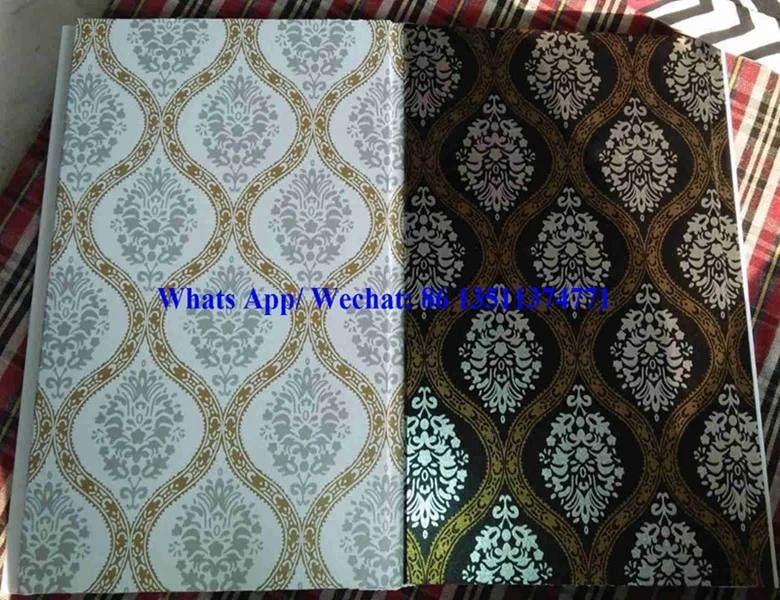 India PVC wall Panel 2.8kg U groove PVC Panels Wallpaper design PVC wall panels