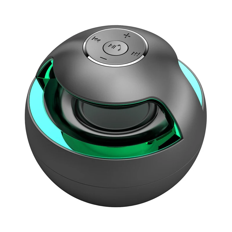 
portable bluetooh speaker music car speaker with tf/usb/fm radio wireless charging bluetooh speaker 