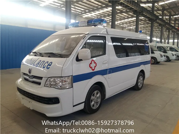 Senegal brand new cheap JINBEI mini ambulance