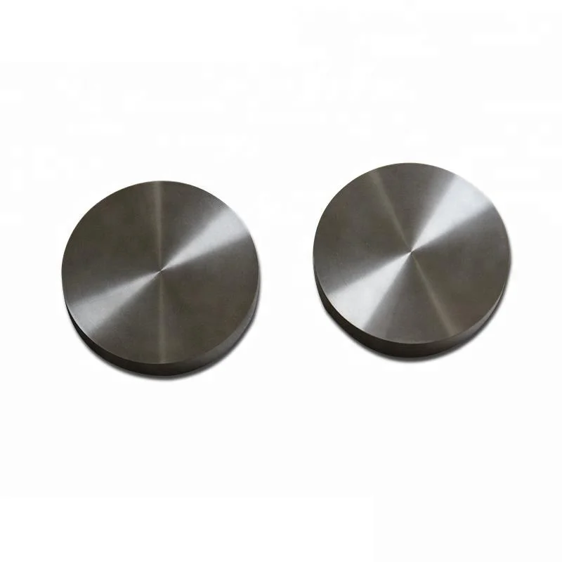 99.95% 10mm round tungsten plate tungsten alloy circular sheet price