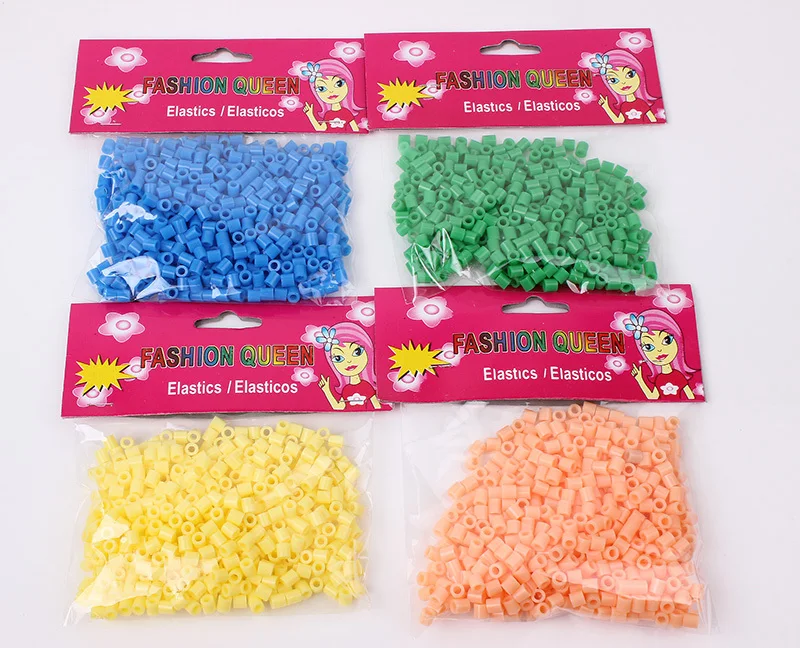 Eco-friendly Funny Puzzle Plastic 5mm Mini Hama Beads DIY Hama Perler Beads