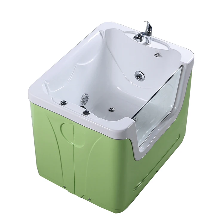 
hot sale white bathtub massage machine dog pink spa High quality professional acrylic dog bathtub transparent dense bubbles 