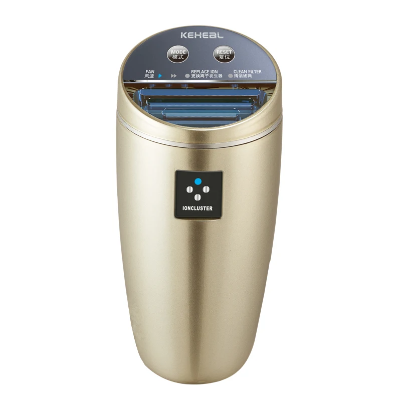 Low Noise portable mini PM2.5 car air purifier with ionizer