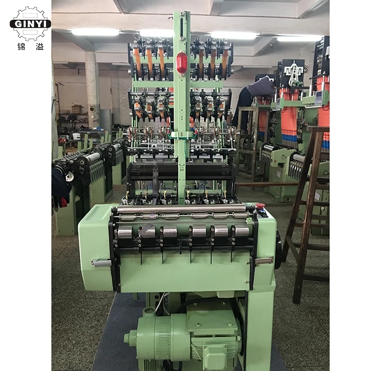 
Professional Looms Elastic Ribbons+sexy Underpant Elastic Tape Making Machine Motor Manufacturing Plant Provided 220V ISO 1600KG 