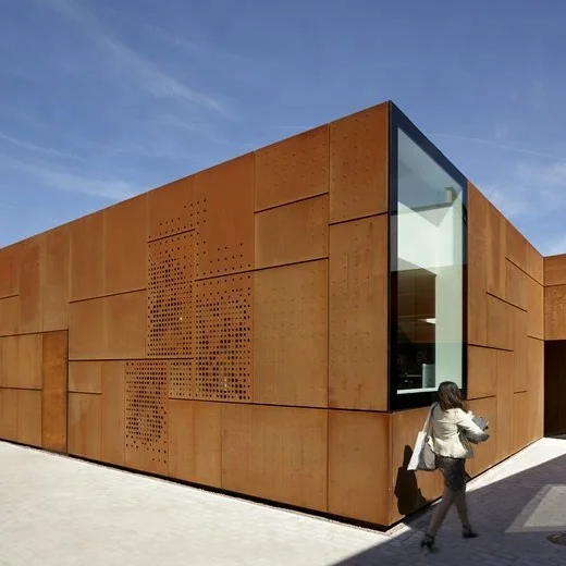 Стальная настенная панель Corten 3 мм CORTEN B облицовочная цена m2