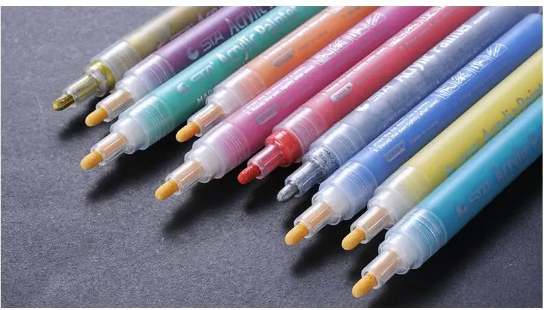 Hot selling STA marker pen water based non-toxic marker pen professional acrylic paint marker pen