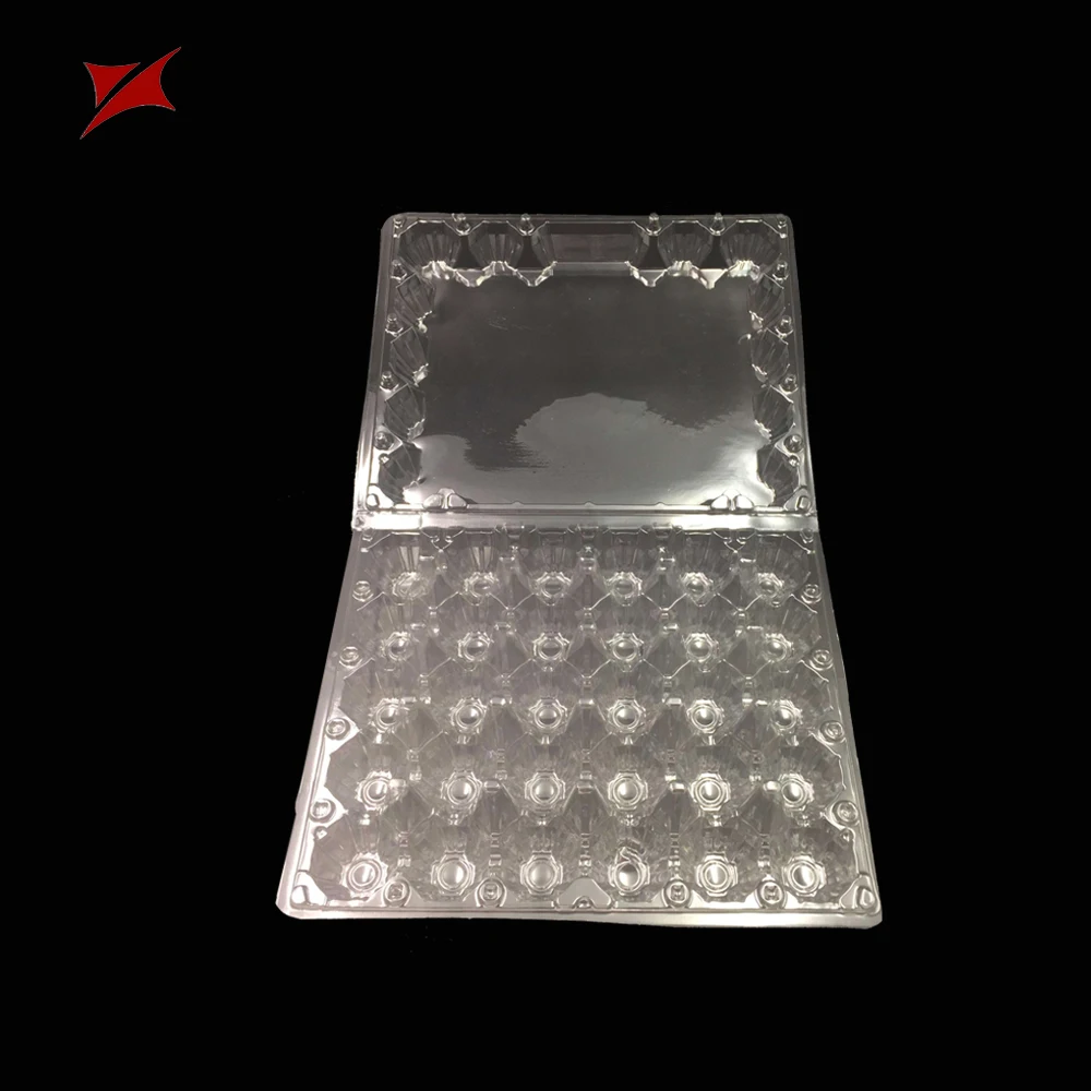 Самый стильный пластиковый упаковочный лоток с 30 отверстиями, прозрачные пластиковые коробки для яиц