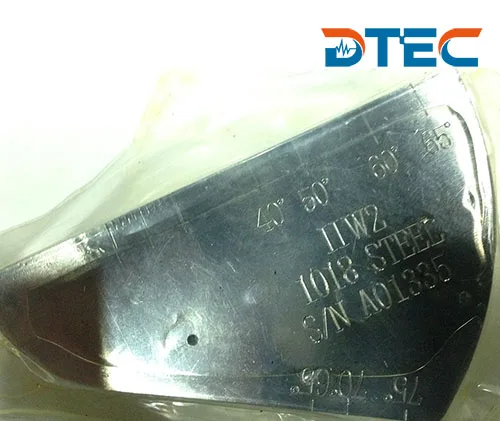 DTEC V2 Ultrasonic Calibration Block, UT block ,Calibration block
