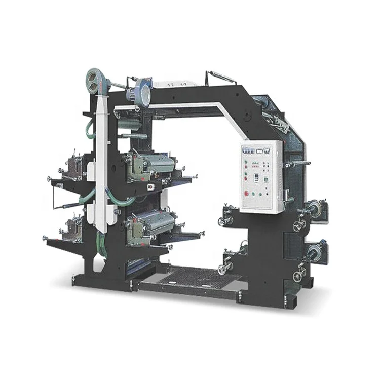 flexo printing machine Four Color flexible letter press
