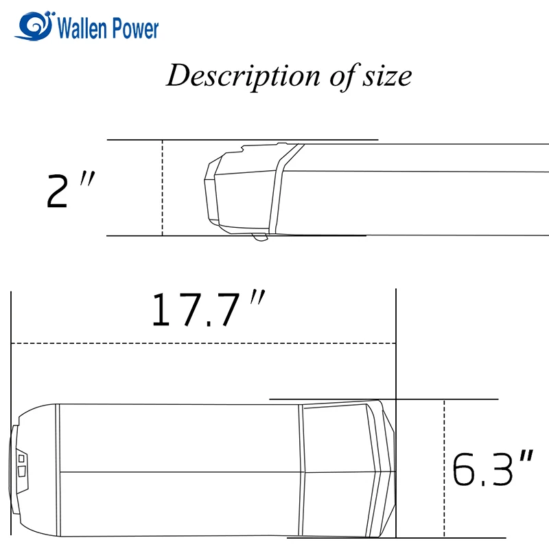18250 battery 48v rechargeable battery 9ah lithium ion battery for electric bike