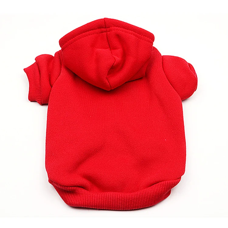 
Colorful Plain Clothing Dog Hoodie Dog Sport Shirt Custom 