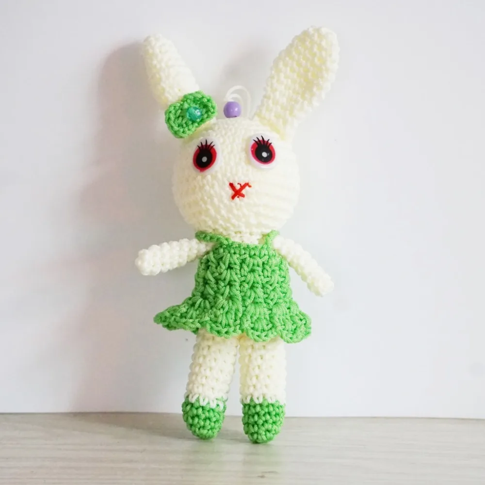 Best selling Crochet small plush super cheap toys rabbit plush toy