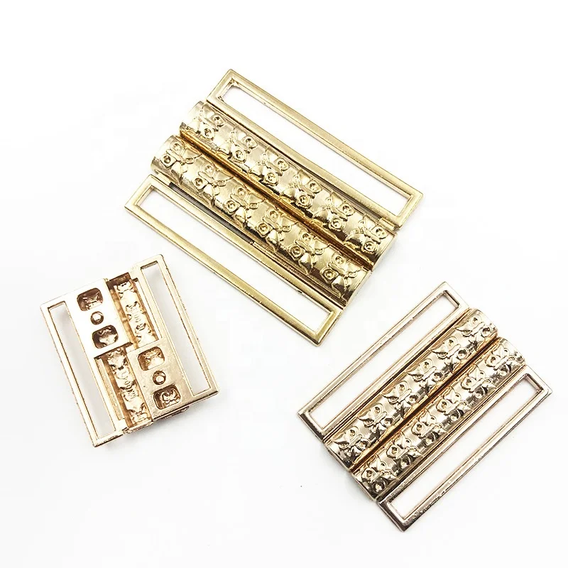 2019 NEW DESIGN Metal Joint buckle   Butterfly design 3D decorative metal buckle for clothes