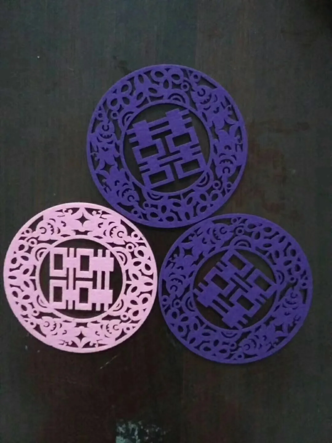 Non-woven cloth made by 100% recycled Polyester Staple Fiber