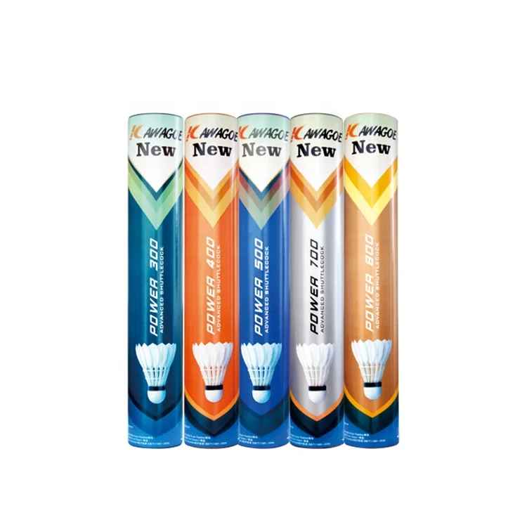 Прямая продажа с завода прочный Быстрый Волан из гусиного утиного пера для бадминтона