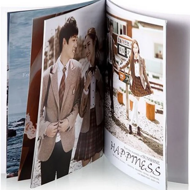 Beautiful Design Thick Paper Glossy A4 Custom Magazine and Coloring Book Printing