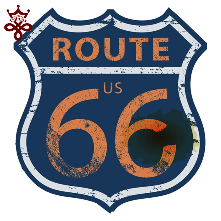 Metal Signs Vintage Plaque Home Pub Cafe Bar Decorative Plates Wall Sticker Wine Route 66 Painting Poster
