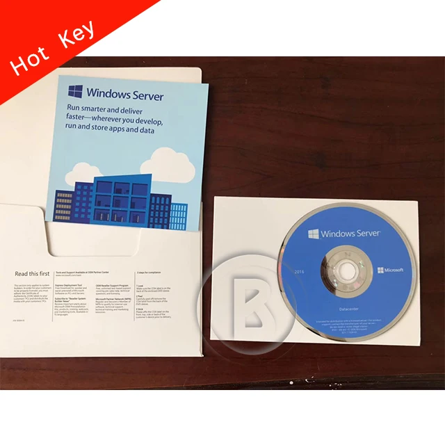 Высококачественный сервер Windows 2016 Datacenter win Server datacenter OEM Полный