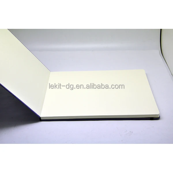 Manufacturers A3 A4 Customized Size Waterproof Fabric Cover PU Leather 200gsm Cold-Pressed Water Color Paper Sketchbook