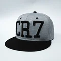 2016 new Cristiano Ronaldo gray CR7 Baseball Caps hip hop Sports Football hat men women Snapback