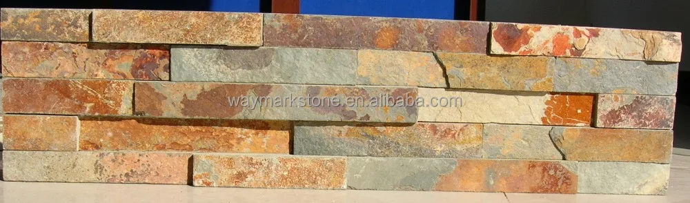 
factory sale multicolor natural wall cladding and stone panel WP-D20 