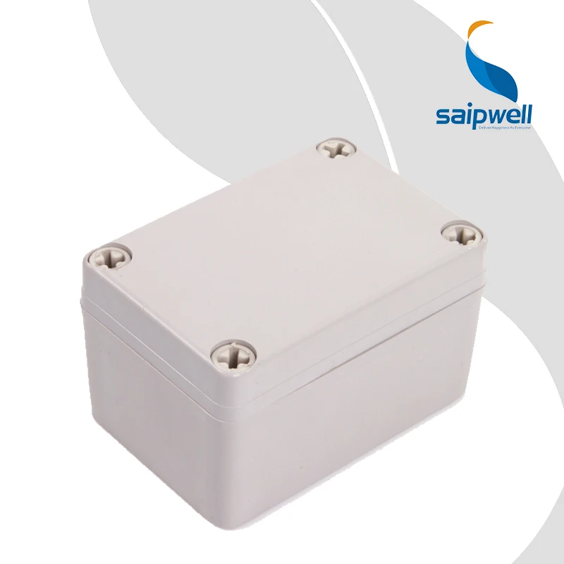 IP65 box with plate DS-AG-0609 65*95*55mm open shell ABS plastic waterproof electrical box
