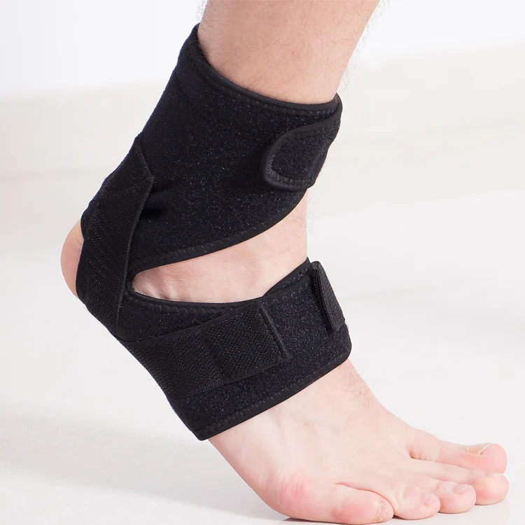 Ankle Support, Compression Brace for Sport Injuries - Breathable Neoprene Sleeve for Pain Relief, Sprains, and Recovery
