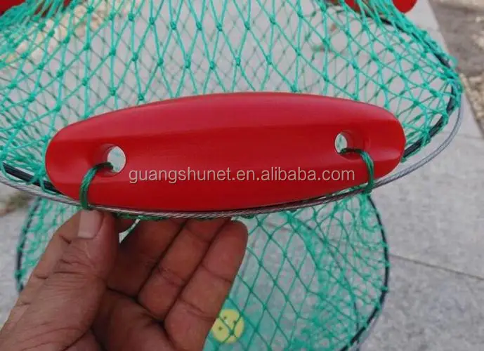 Fishing protection fish net bag Three floating foldable fishing nets keeper net