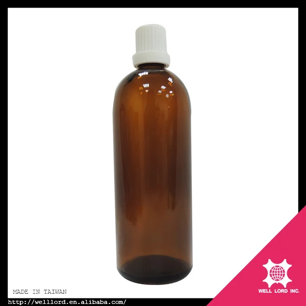 Italian unique best quality 100ml flask shampoo oil glass bottle
