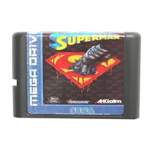 Sega MD game card – The Death And Return Of Superman for 16 bit Sega MD game Cartridge Megadrive Genesis system