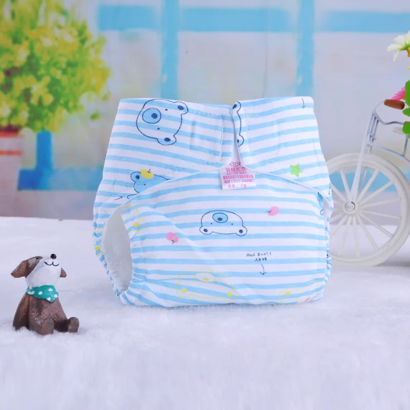 
baby cloth diaper cartoon baby diaper newborn cotton training pants baby learning pants 