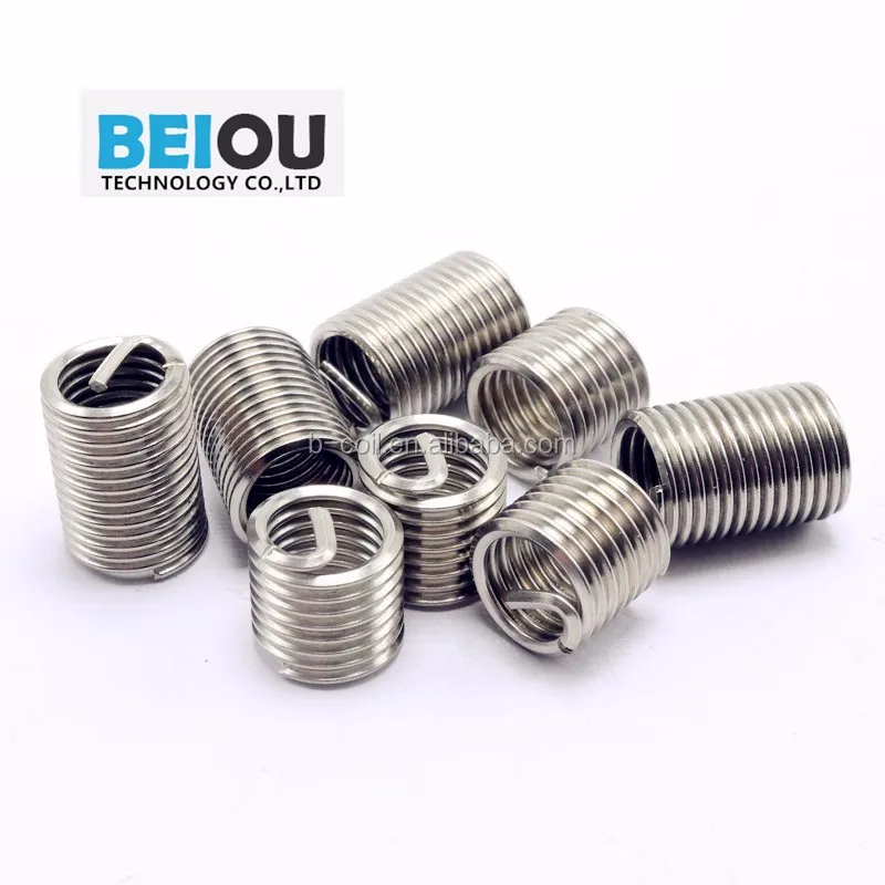 M16 square threaded insert sleeve wire threaded insert from own factory coils thread insert heli-coils