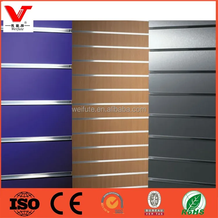 
Low Price slotted mdf board,slat wall panel, slatwall board 