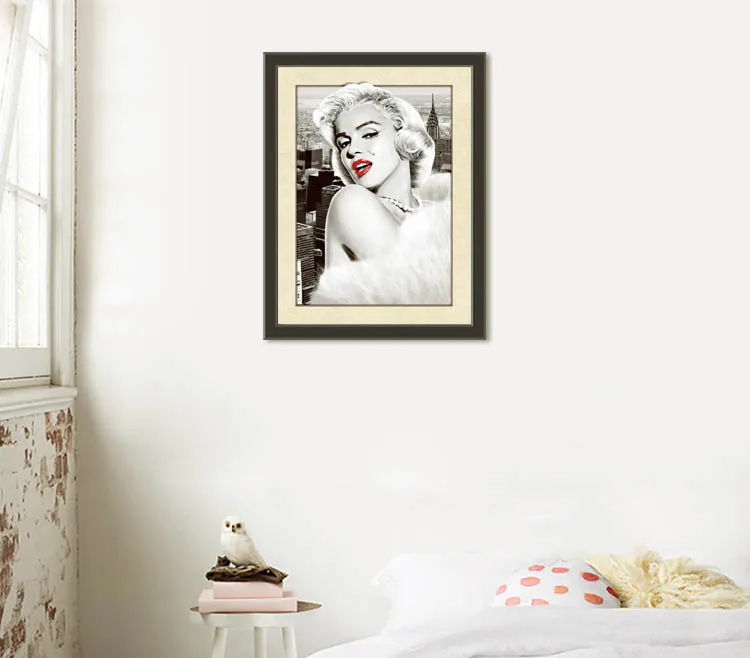 
3D european movie star painting picture 