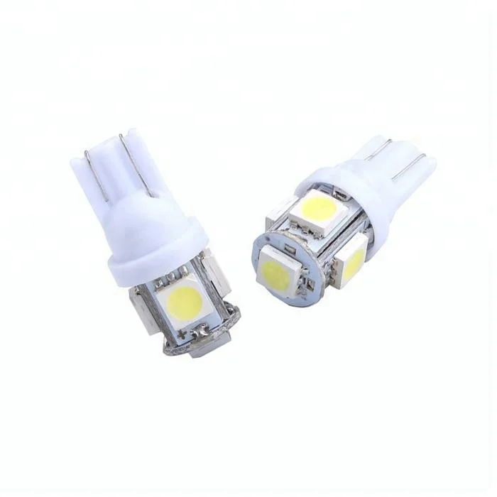 Wholesale parking W5W LED Interior Light 5SMD 5050 T10