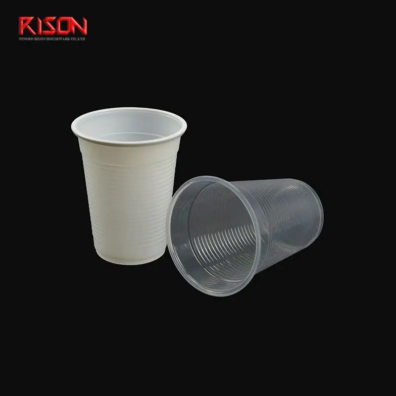 
Manufacturers 8oz beverage disposable clear plastic cup sanitary cup for hospital 