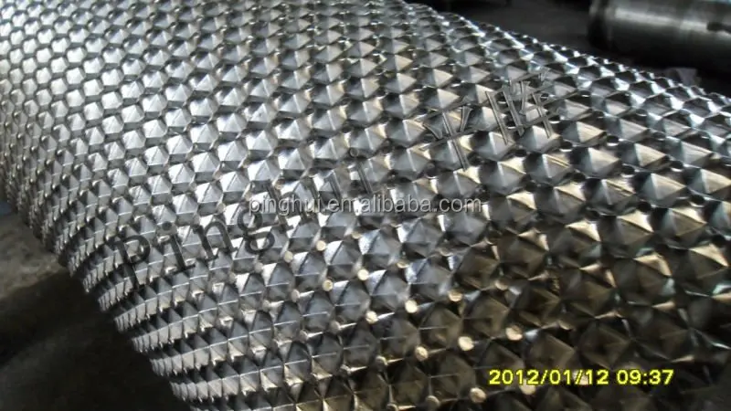 CNC Engraving roller for Stainless steel embossing machine