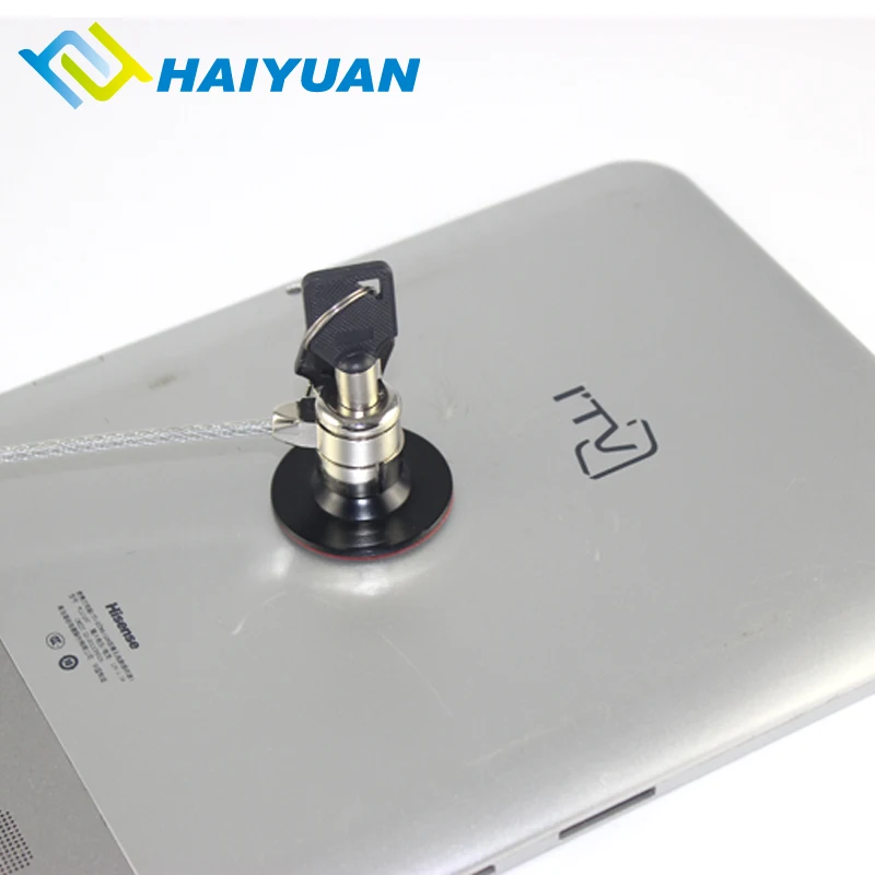 Metal Flexible Square Buckles Security Universal Lock Anti-theft Cable Buckle for Laptop Lock, Cell Phone, Tablet etc