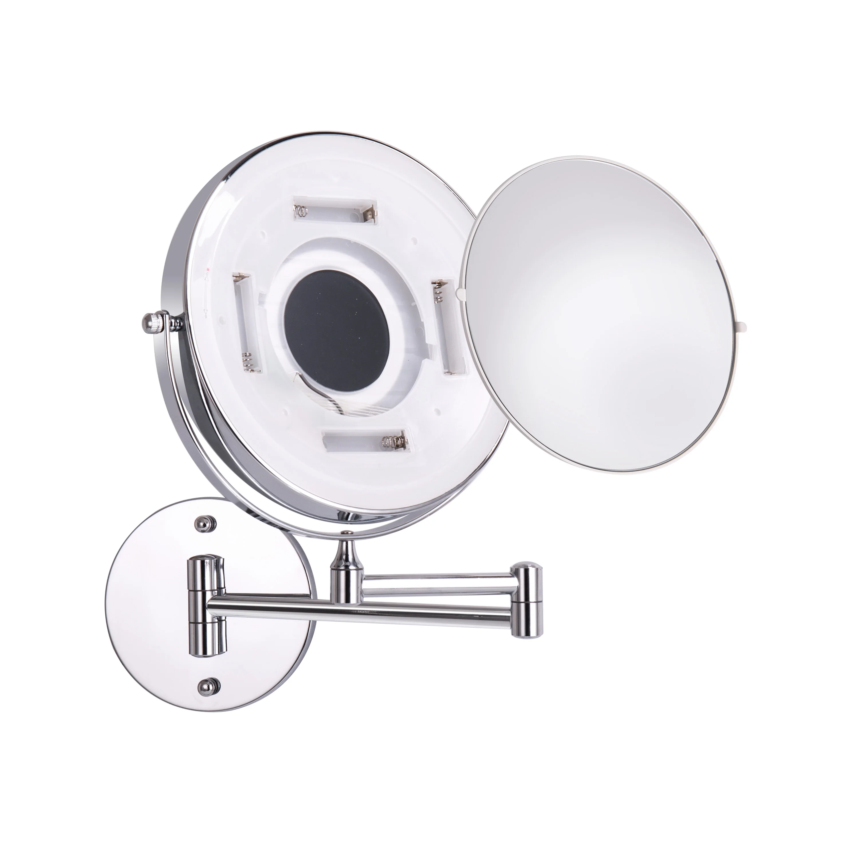 
Espejo Led Cordless Dual Sides Hotel Bathroom Lighted Vanity Makeup Mirror 