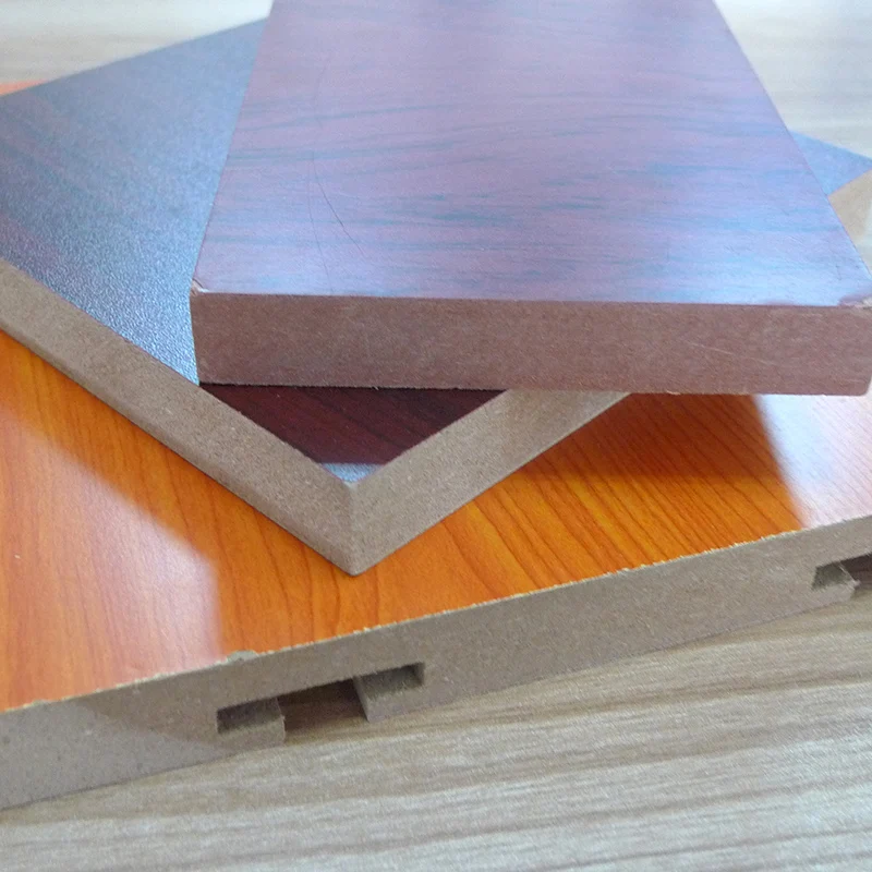 good price for wood xylogen board MDF melamine paper laminated mdf