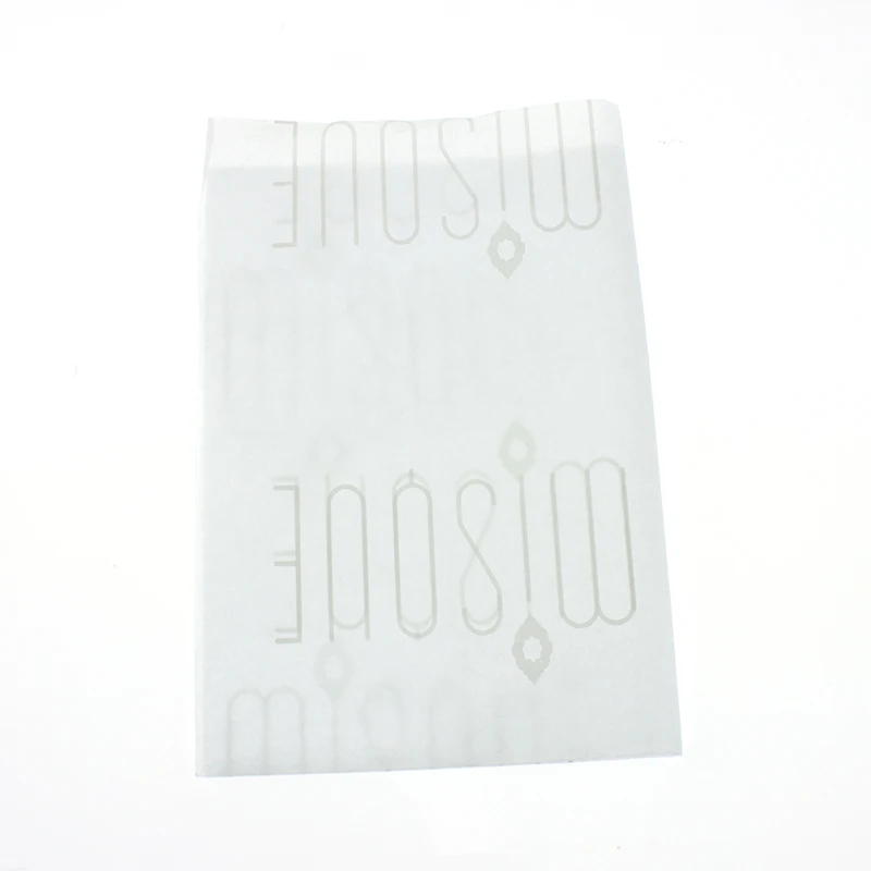 Пользовательские печатные белая ткань упаковочная бумага с белым логотипом